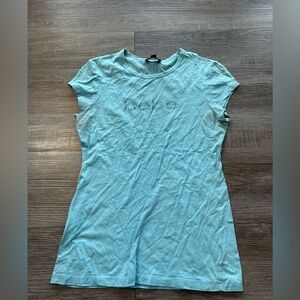 Bebe Made in the USA rhinestone top